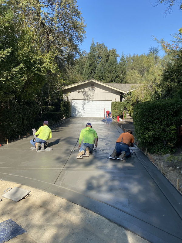 Concrete contractors in Rancho Cordova